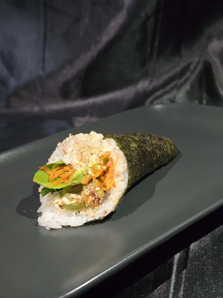temaki vegetariano